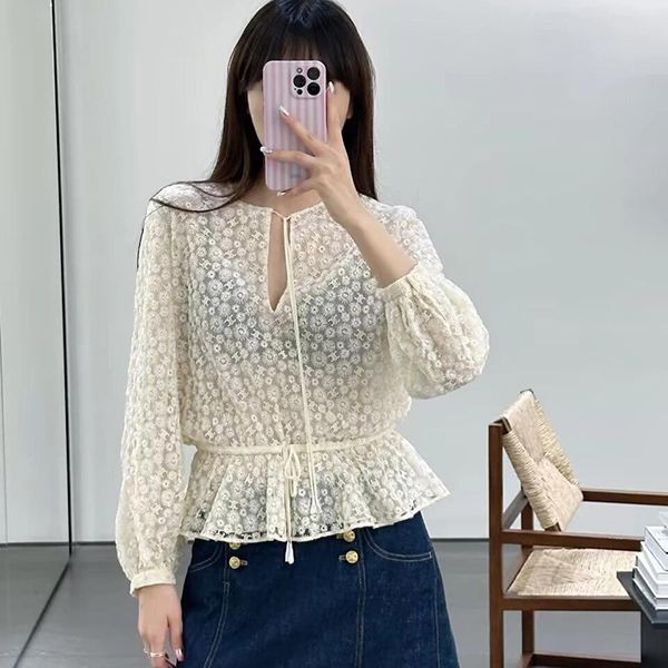 注目度抜群！セリーヌ 刺繍入りチュールトップ 偽物 Ceg13196